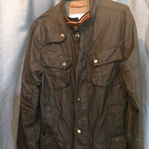 Zara Man Black Bomber Jacket